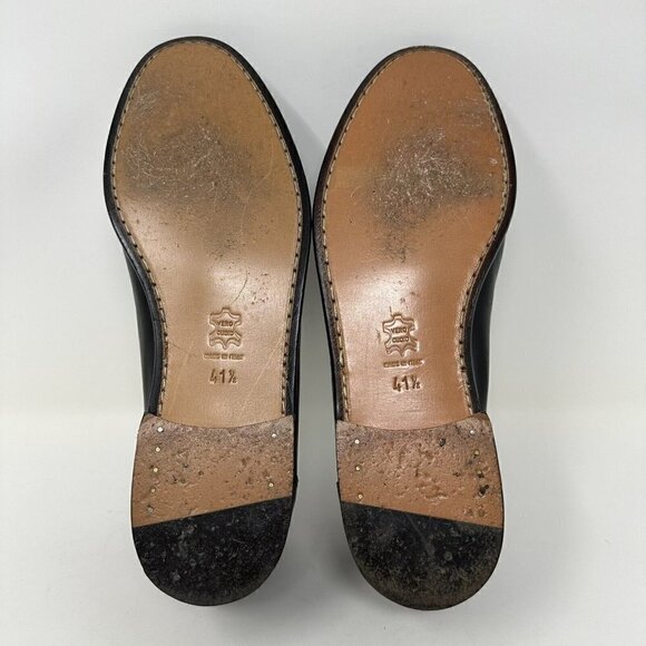 Rangoni Black Leather Slip on Loafer Shoes US Size 8.5 - Picture 9 of 15